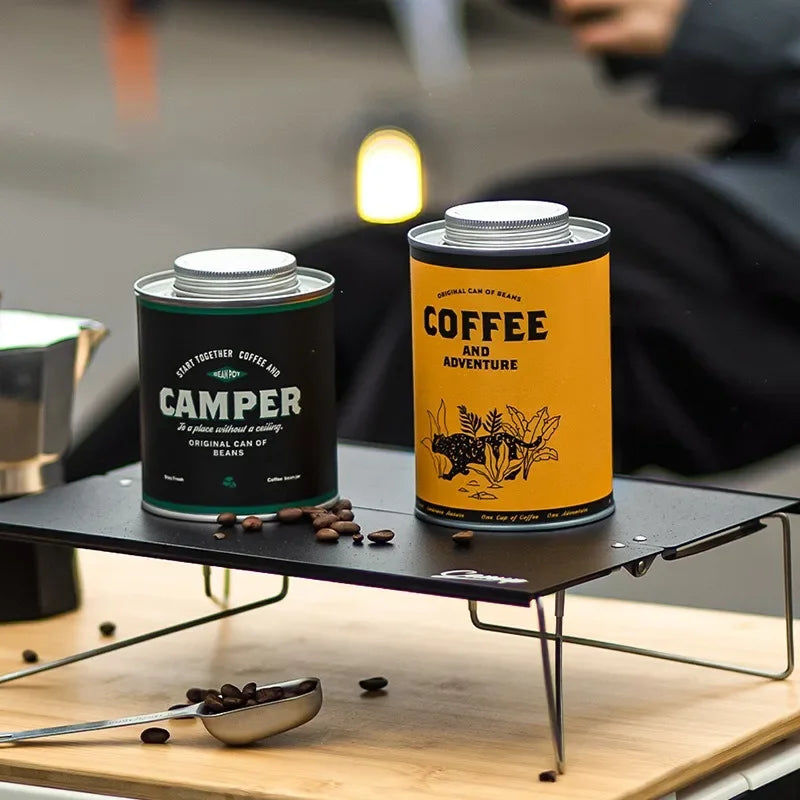 Ground Coffee Sealed Jar Storage