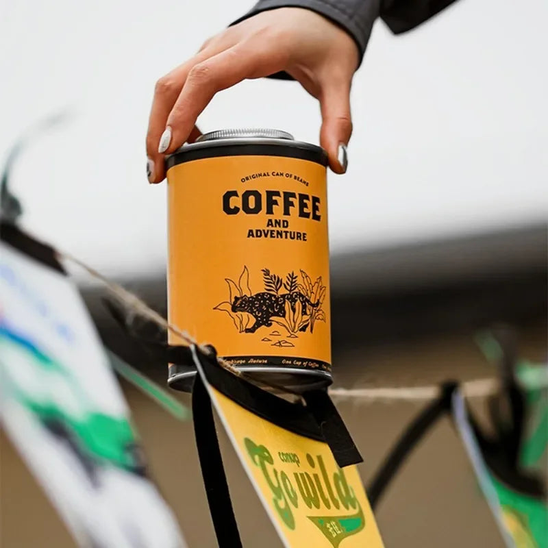 Ground Coffee Sealed Jar Storage