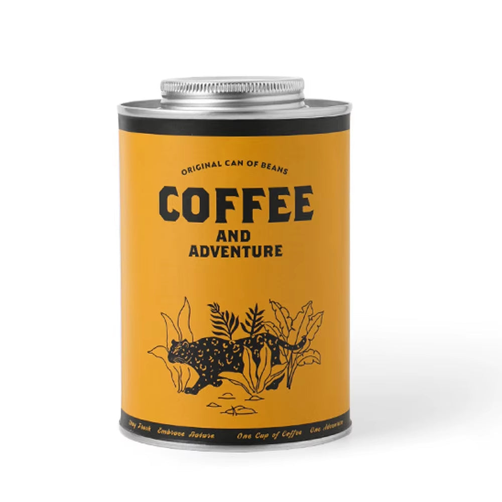 Ground Coffee Sealed Jar Storage